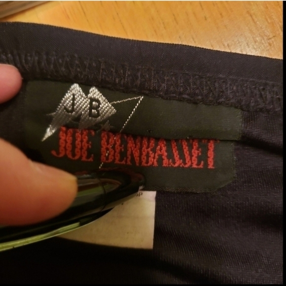 Joe Benbasset Black Skater Skirt with Silver Accent - Picture 6 of 11